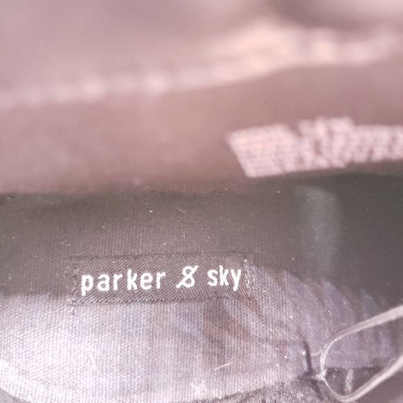 New Parker & Sky Black Ankle Boots Size 7.5 - Picture 7 of 8